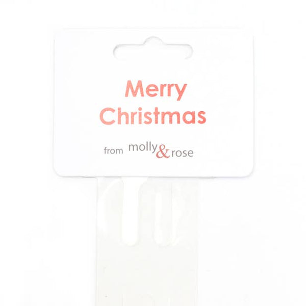 Clip Strip Of Assorted Christmas Bobbles