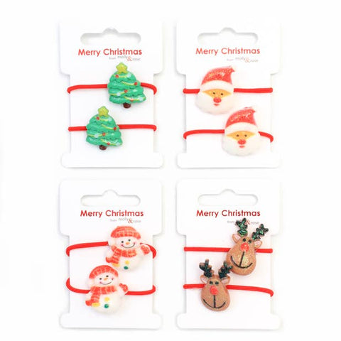 Clip Strip Of Assorted Christmas Bobbles
