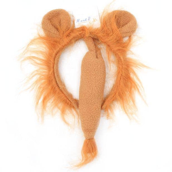 Lion Ears And Tail Dress Up Set