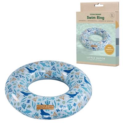 Little Dutch Swim Ring Ocean Dreams Blue