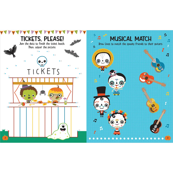 Halloween Party Activity Book