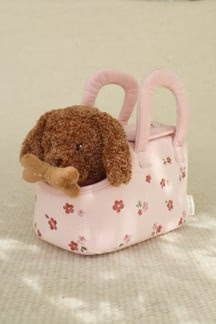 Little Dutch Plush Dog Toy Jackie in a Bag