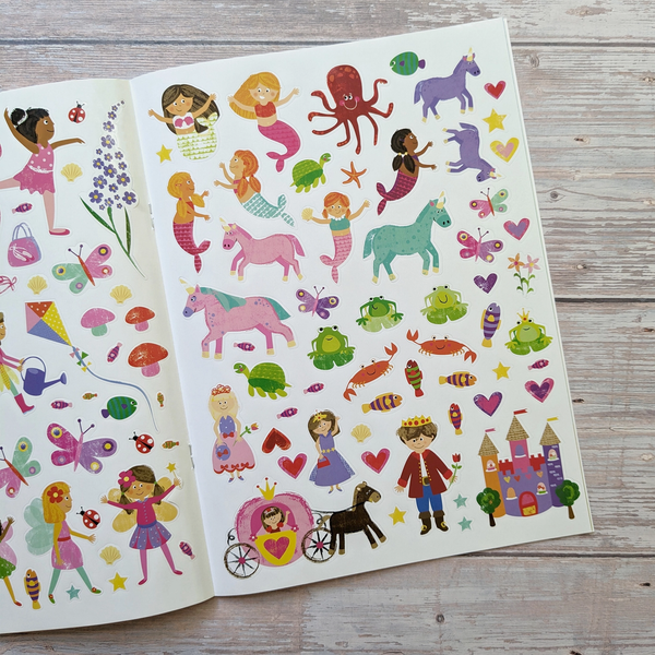 Create the Scene Sticker Book - Princess & Unicorn