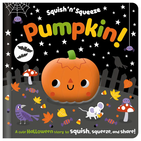 Squish and squeeze pumpkin book