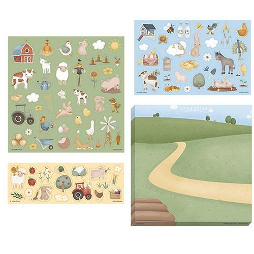 Little Dutch Sticker Scene Little Farm