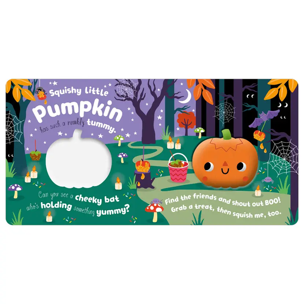Squish and squeeze pumpkin book