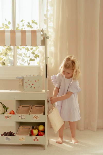 Little Dutch Wooden Market Stall