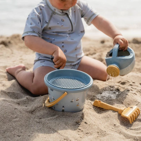 Little Dutch Short Sleeved Swim Top & Pants Olive Sailors Bay