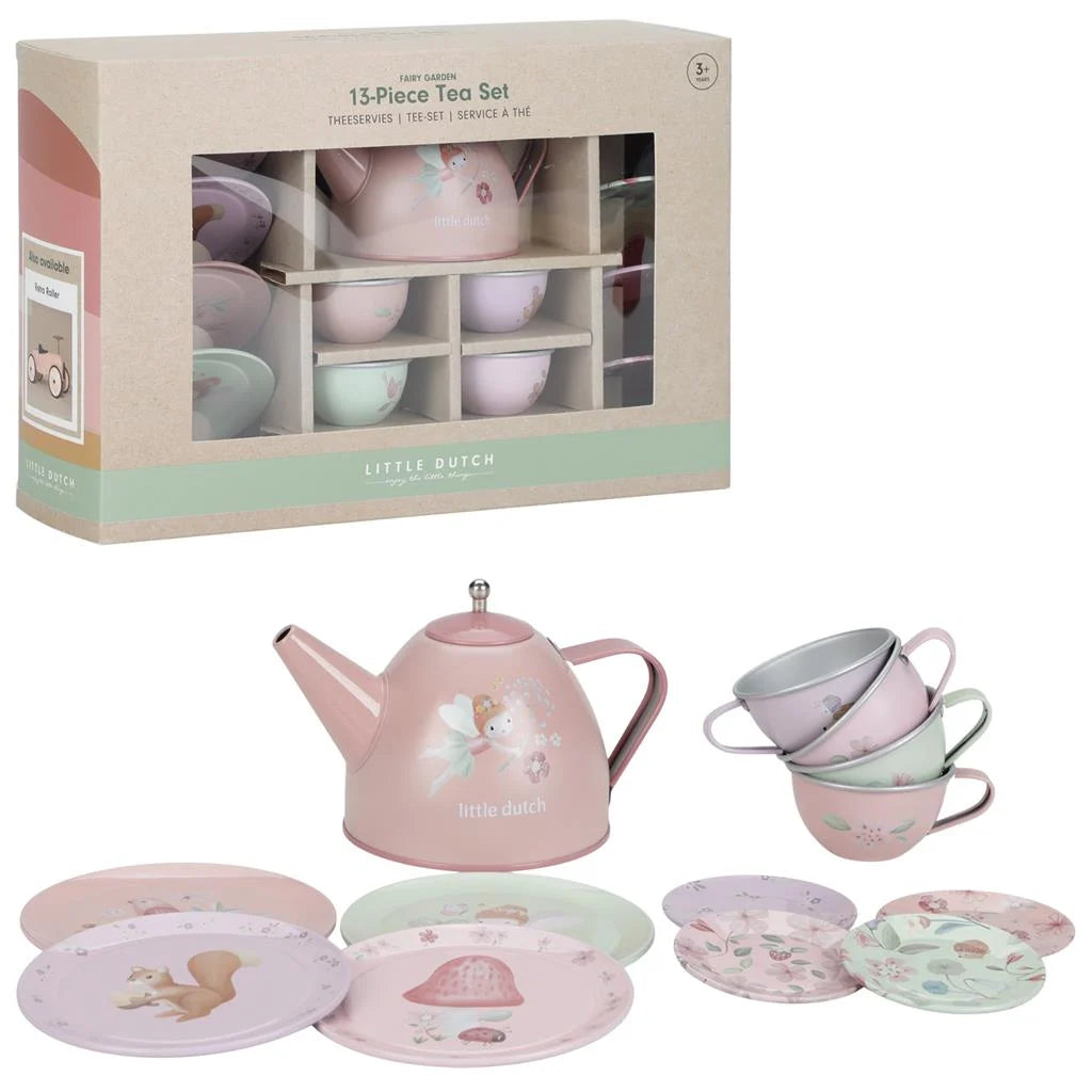Little Dutch Metal Fairy Garden Tea Set