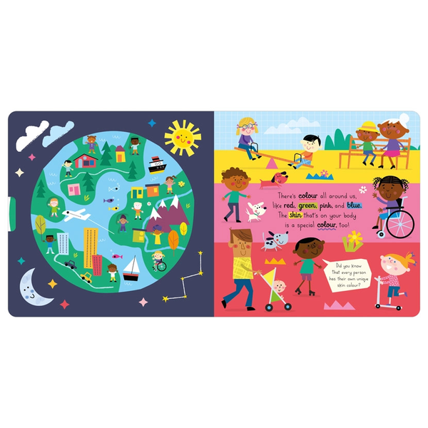 Board Book The Colour of us