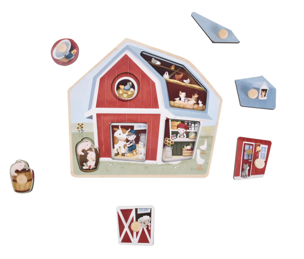 Little Dutch Farm - Wooden Puzzle Little Farm
