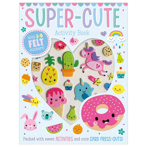 Felt Stickers Cute activity Book