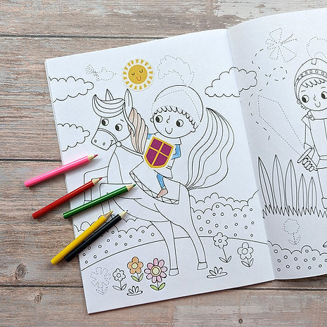 Dress Me Up Colouring and Activity Book - Mermaids