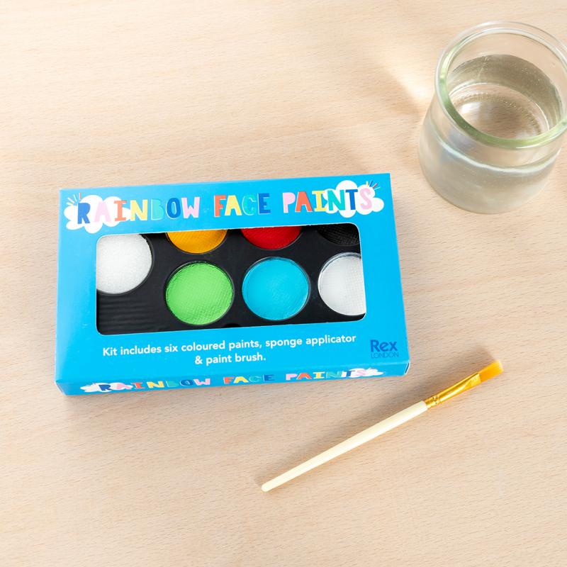 Rainbow Face Paint