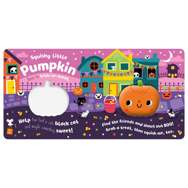 Squish and squeeze pumpkin book