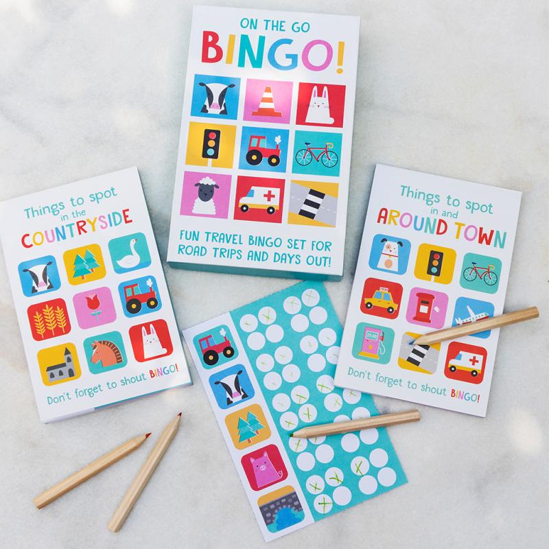 Children's Travel Bingo