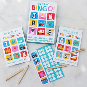 Children's Travel Bingo