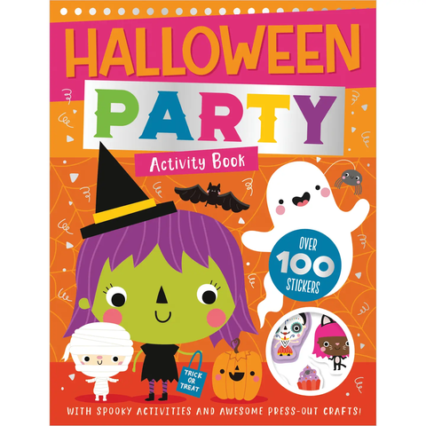 Halloween Party Activity Book