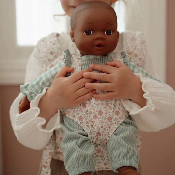 Little Dutch Doll Baby Carrier White Flowers