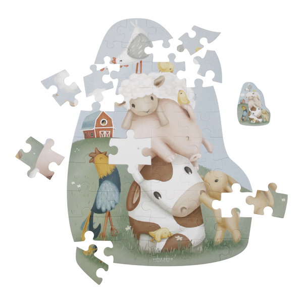 Little Dutch Farm - Floor Puzzle Little Farm XL