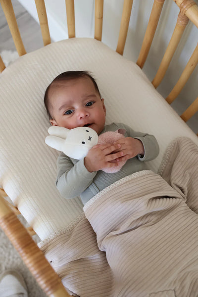Little Dutch Miffy Fluffy Pink Ring Rattle