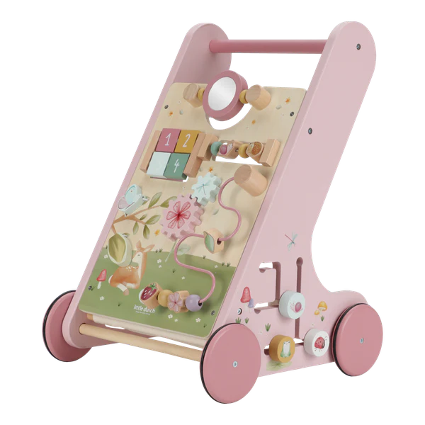 Little Dutch Multi activity Baby Walker FSC - Fairy Garden
