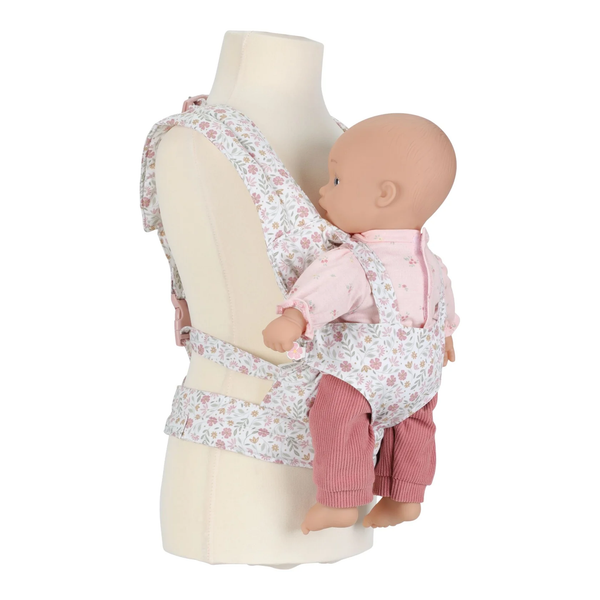 Little Dutch Doll Baby Carrier White Flowers