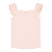 Little Dutch Knitted Pink Singlet Vest