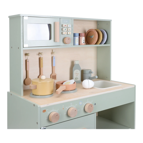Little Dutch Wooden Mint Play Kitchen