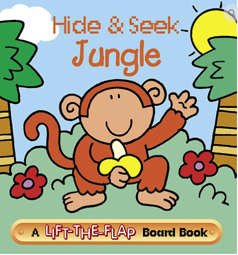 Hide & Seek Jungle - Mini Lift-the-Flap Board Book
