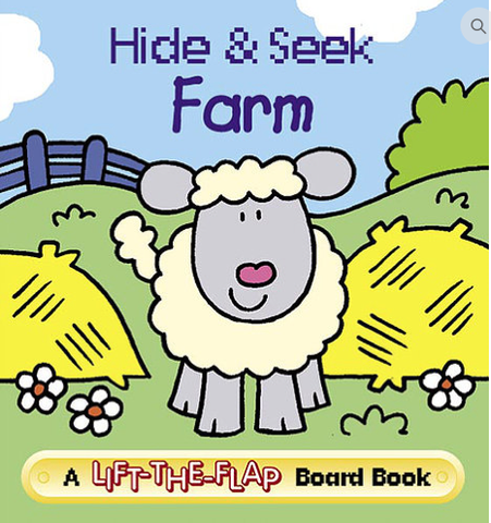 Hide & Seek Farm - Mini Lift-the-Flap Board Book