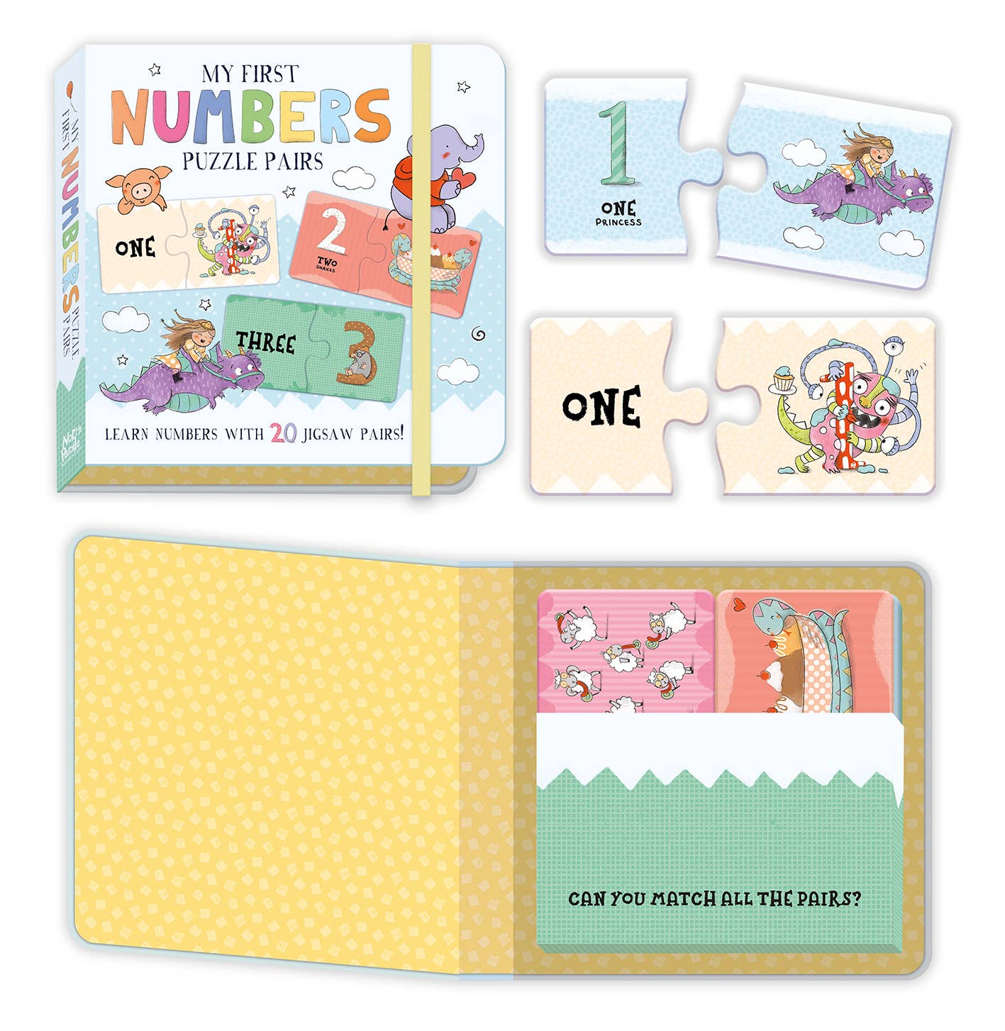 Numbers Puzzle Pairs