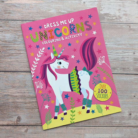 Dress Me Up Colouring and Activity Book - Unicorns