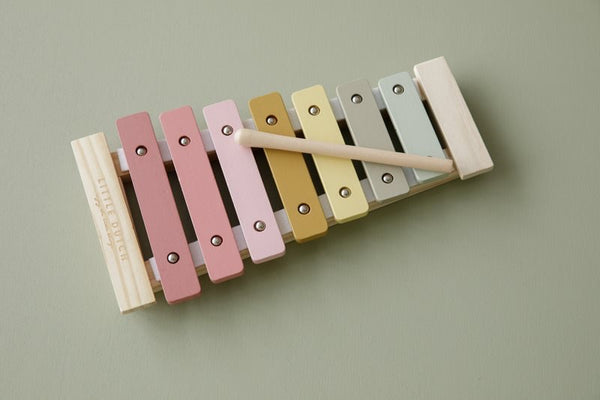 Little Dutch Wooden Xylophone - Pink