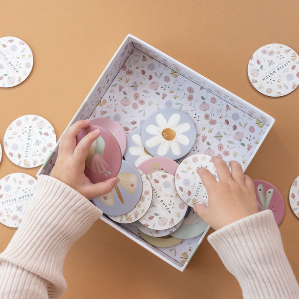 Little Dutch Memory Game | Flowers & Butterflies Collection