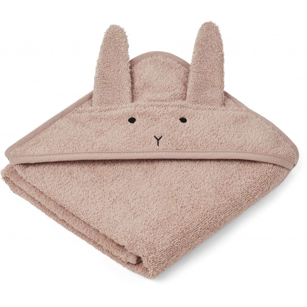 Albert Hooded Towel - Rose Rabbit