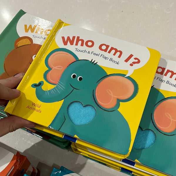 Who Am I - Touch & Feel Books WILD ANIMALS