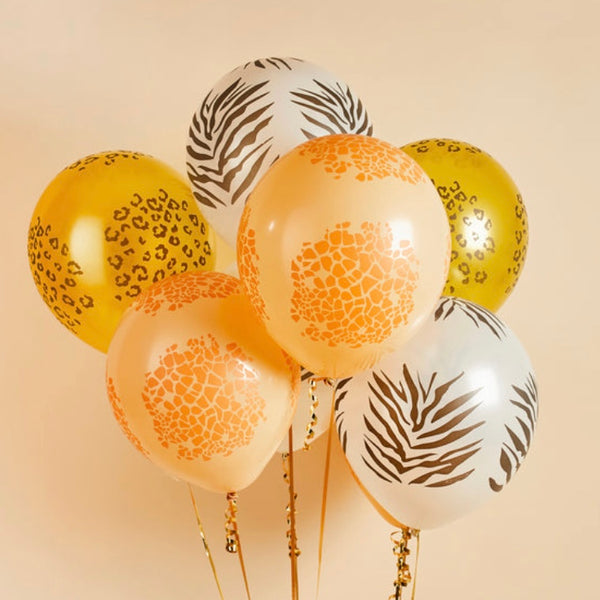 Safari Animals Party | Safari Party Balloons 12pk