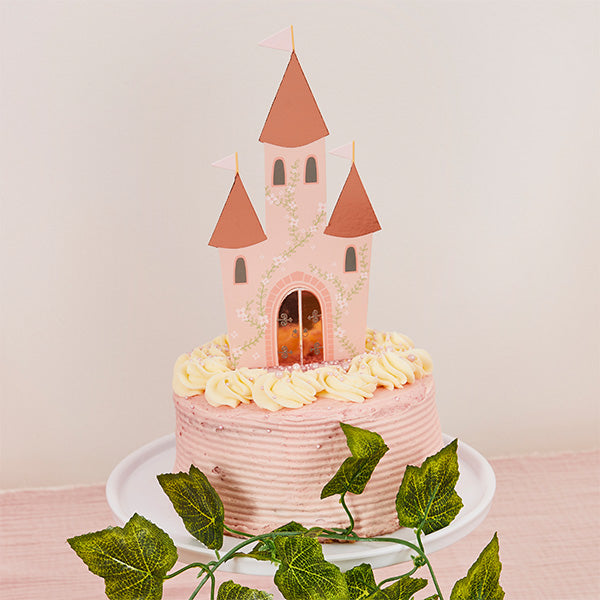Little Princess Party | Castle Cake Topper