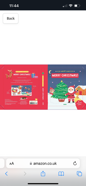 My First Christmas Board Book