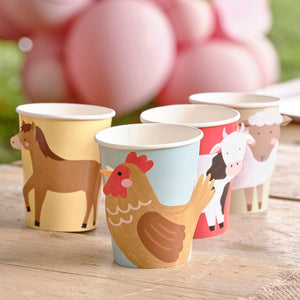 Farm Animals Party | Farm Animals Paper Party Cups