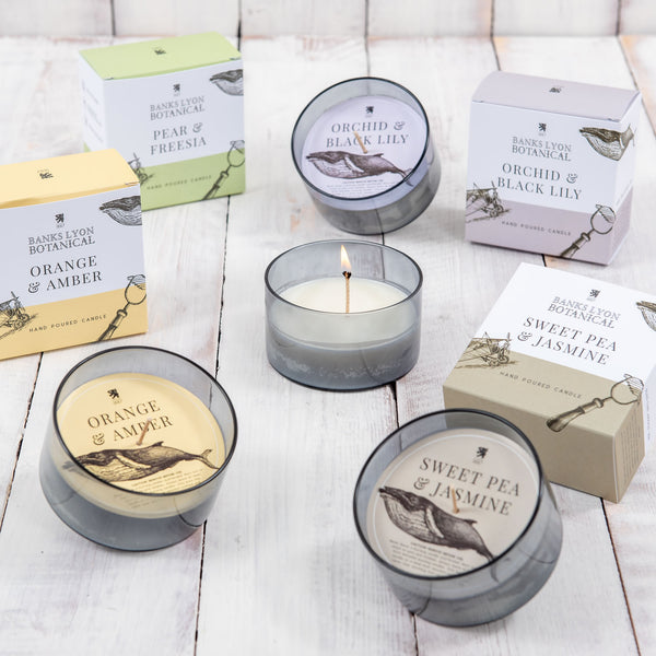 Orange & Amber Candle