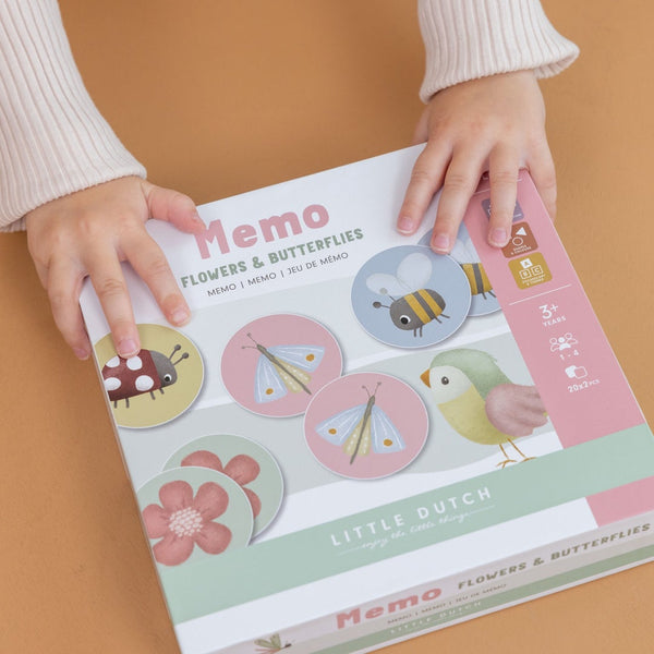 Little Dutch Memory Game | Flowers & Butterflies Collection