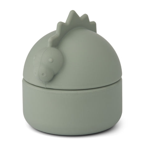 Margaret Treasure Box - Dinosaur Faune Green