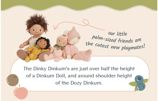 Dinky Dinkums - Peach Peggy Peach Doll
