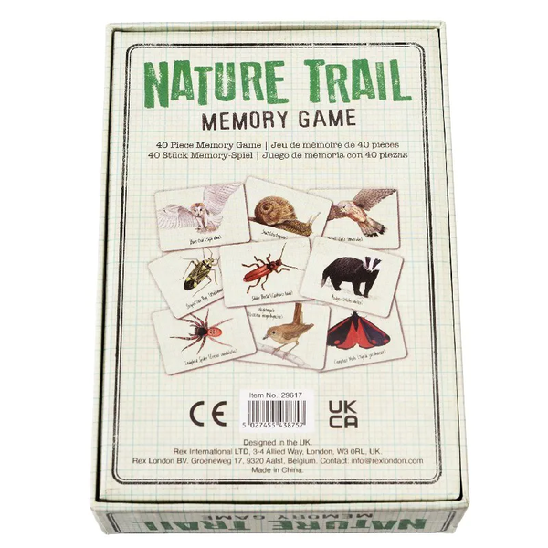 NATURE TRAIL MEMORY GAME (40 PIECES)