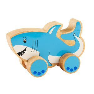 Push Along Wooden Shark
