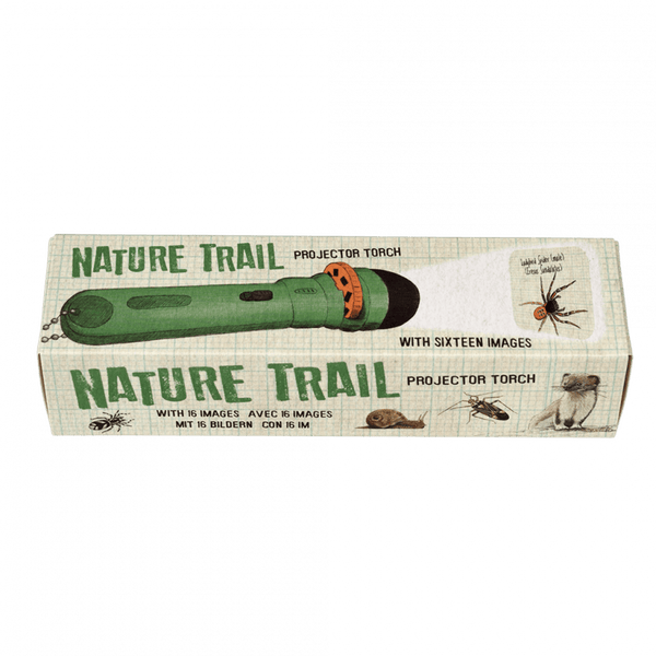 Nature Trail Green Kids Projector Torch