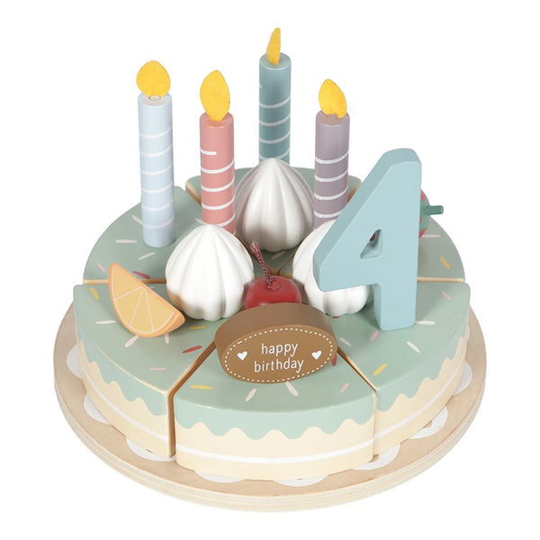 Wooden Birthday Cake Little Dutch