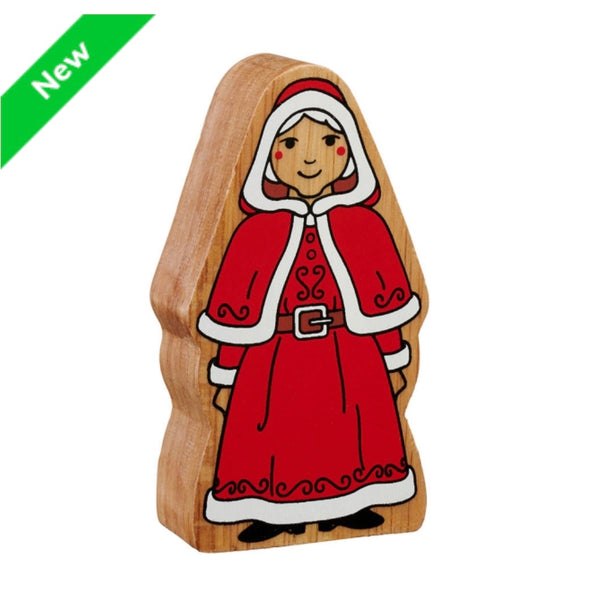 Christmas Wooden Mrs Claus